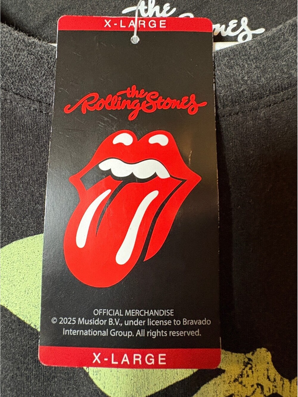 The Rolling Stones Official Licensed Graphic Tee Black XL - Picture 2 of 8
